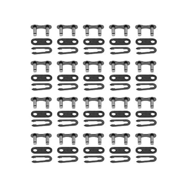 Comimark 20 Set Bicycle Bike Metal Chain Master Link Connectors Repair Parts - Image 1